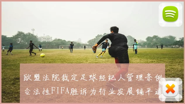 欧盟法院裁定足球经纪人管理条例合法性FIFA胜诉为行业发展铺平道路